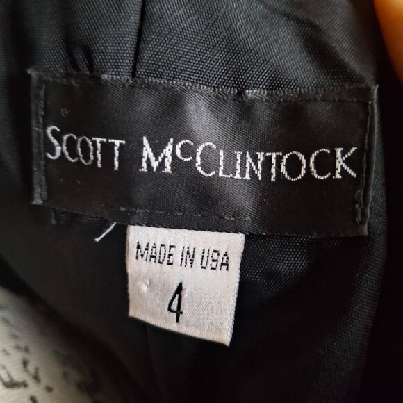 Scott Mcclintock Green Halter Neck Gown - Picture 3 of 7